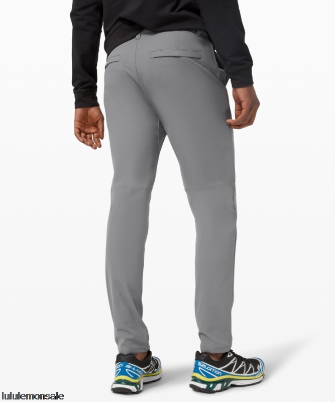 Lululemon Deutschland DELULU1025 | Asphalt Grau Commission Slim Fit Hose 32 Warpstreme